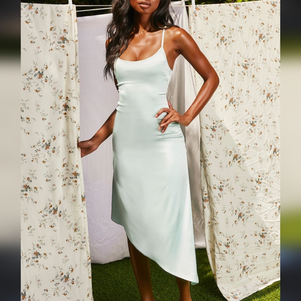 NWT Oh Polly Satin Dress